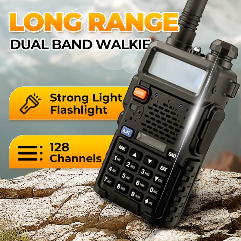 UV-5R Ham Radio Long Range UV5R kaksisuuntainen radio kaksoisbändi walkie
