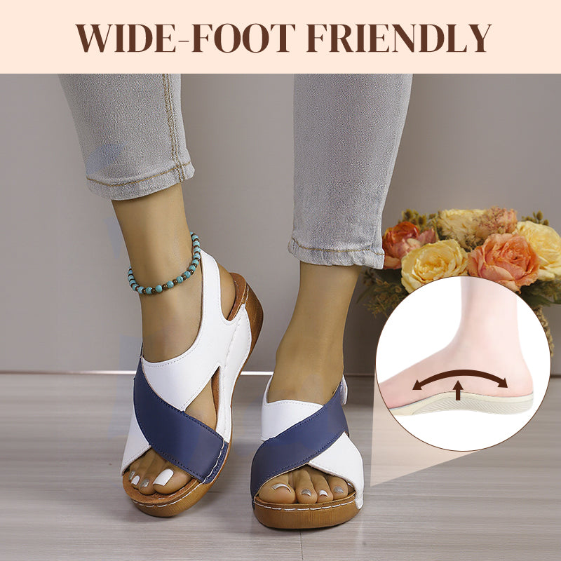 🔥Last Day Promotion 50%OFF 🏖️- Ultra-Comfortable Orthopaedic Sandals with Slanted Heel