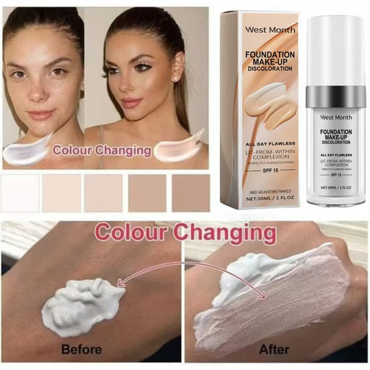 Colour Changing Foundation for Aging Skin – Flawless, Natural Coverage That Adapts to You