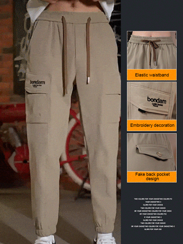 2024 Nouveau pantalon décontracté à marée