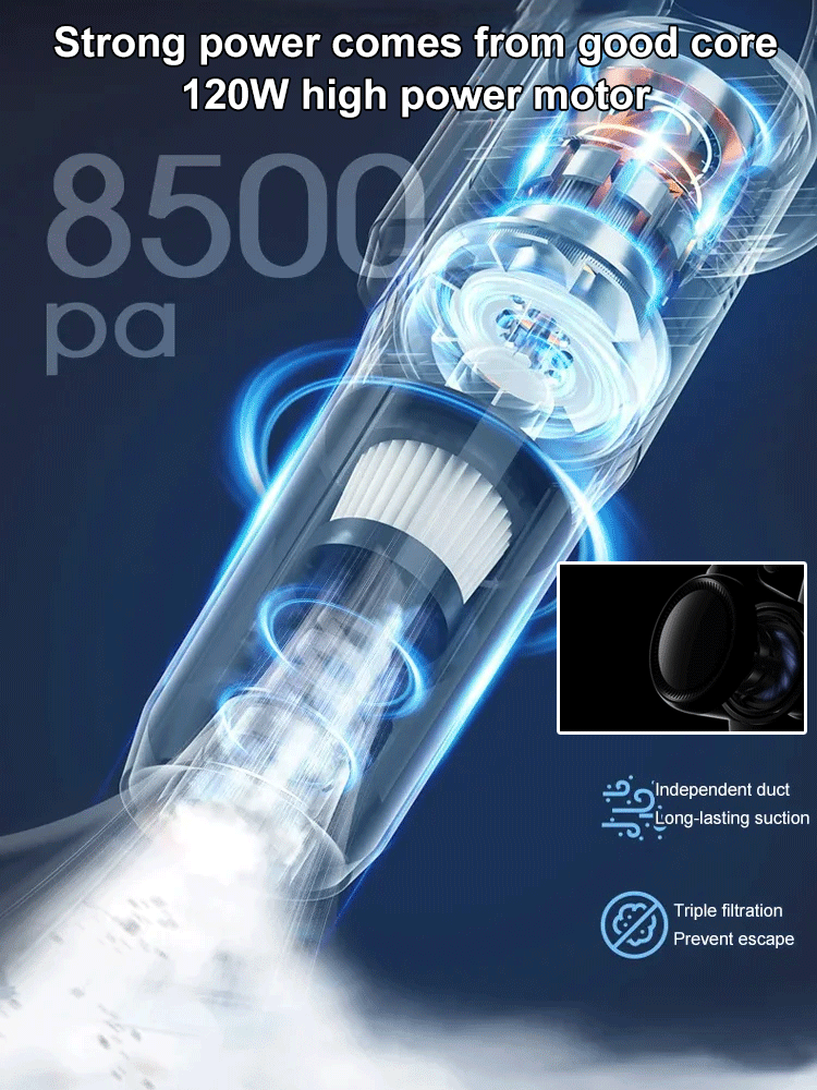 🔥Offre à durée limitée -50 % de réduction🔥Aspirateur à main sans fil portable multifonctionnel 3 en 1