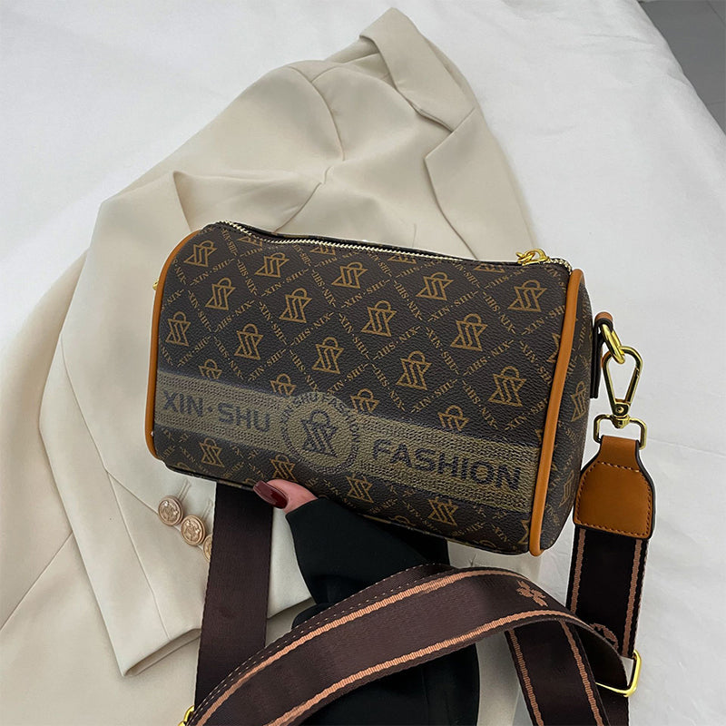 Висококачествена чанта през рамо с ретро принт🌺👜