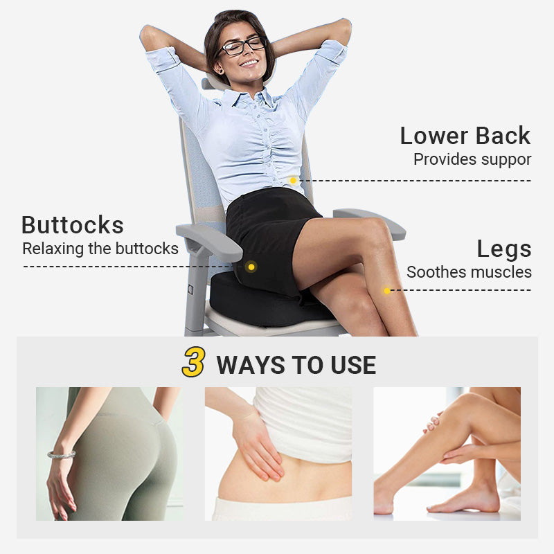 U-muotoinen muistivaahtotyyny