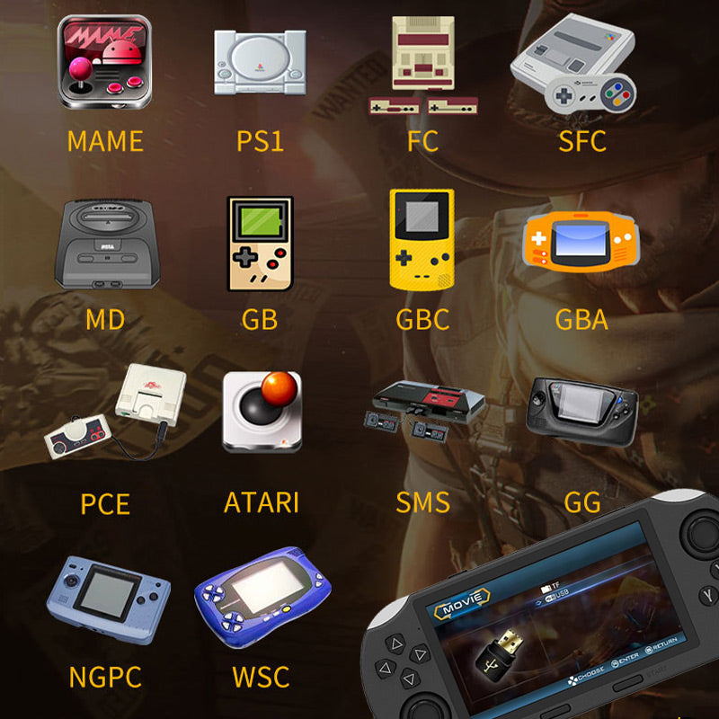 🔥Promoción de último día: Consola de juegos portátil HD SF3000