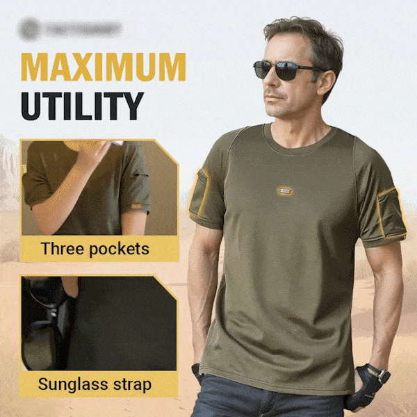 📢🔥This Week's Special Price £9.99💥👕Outdoor Performance Tactical T-Shirt