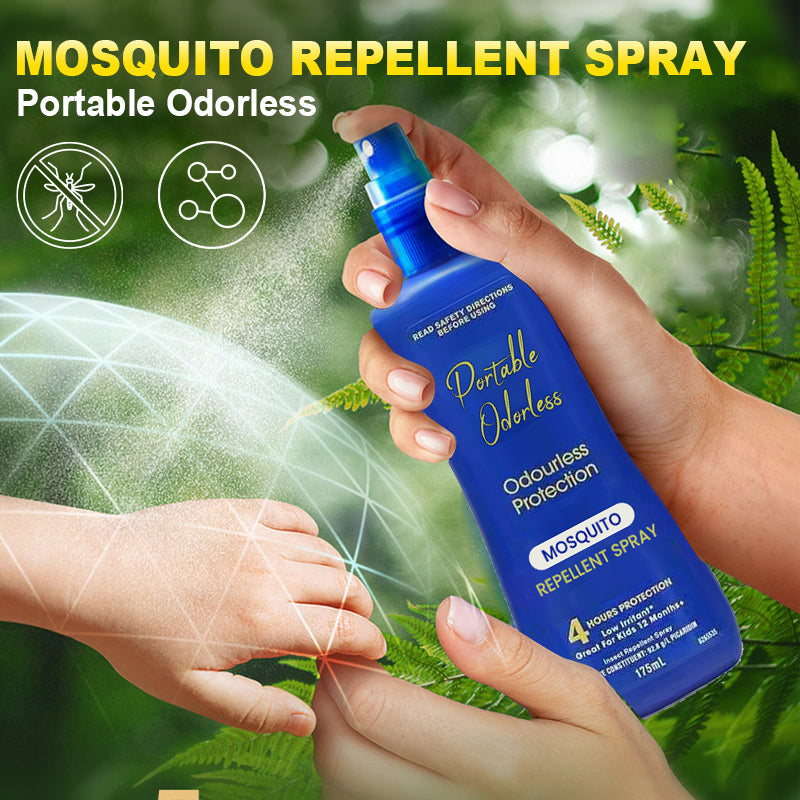 🎁Forró akció ✨ Hordozható szagtalan szúnyogriasztó spray