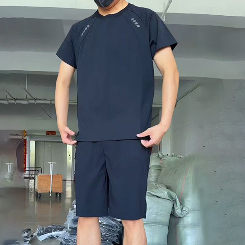 Pantaloni scurți de tricou casual ușor pentru bărbați
