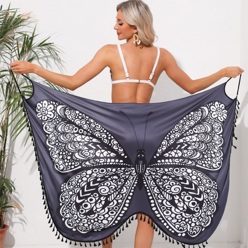 Vestido de playa sin respaldo de una pieza para mujeres
