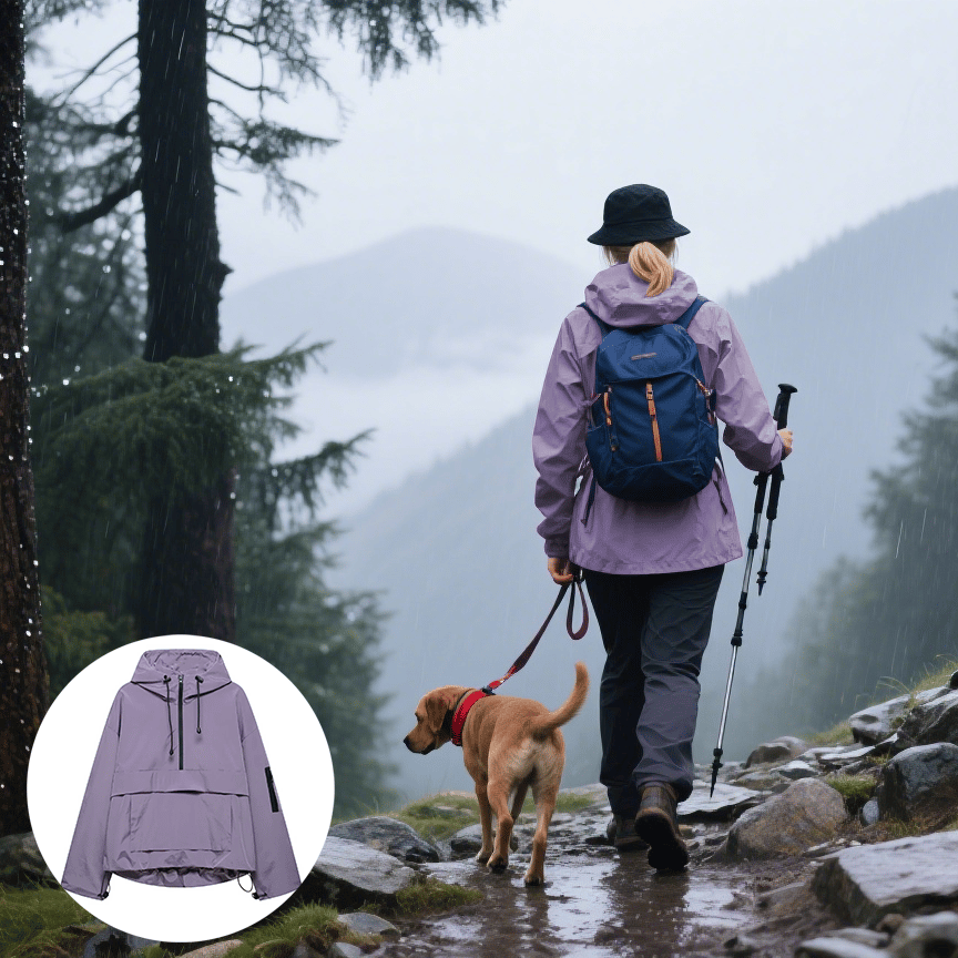 💜3-in-1 wasserdichte Damenjacke – Regen, Wind & Kalt, alles bedeckt