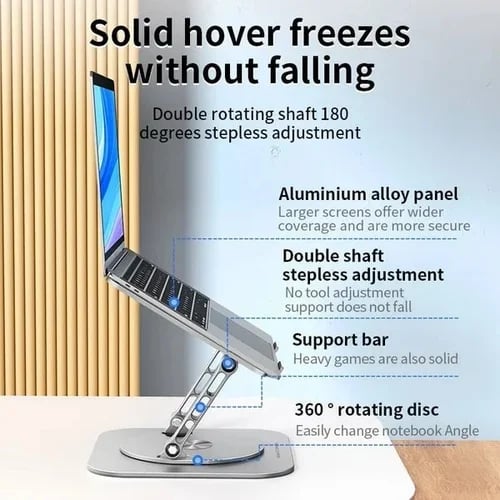 Kannettavan tietokoneen alumiiniseos pyörivä kiinnike