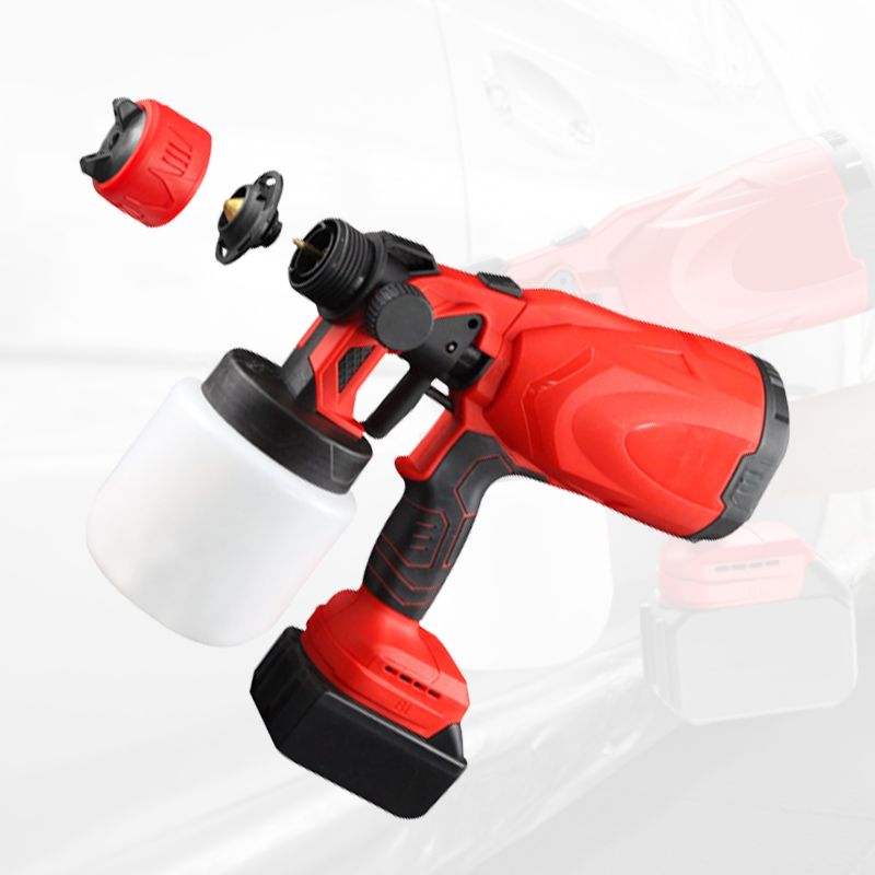 Bärbar automatisk högtrycksfärgspraypistol