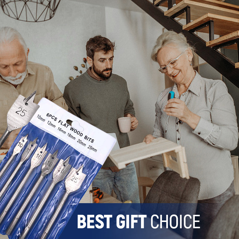 Power Drill Spade Bit DIY -sarja (6 kpl)