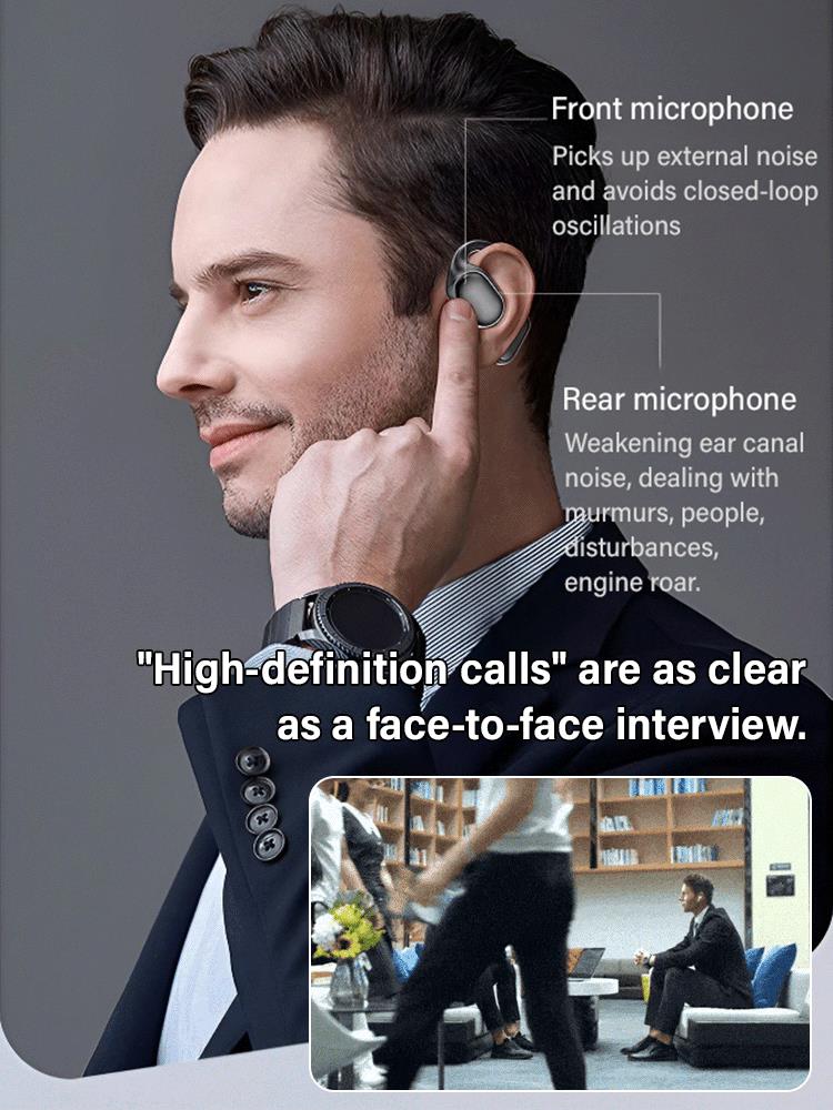 Luftleitung Hängende Bluetooth -Ohrhörer - Buy 2 kostenloser Versand