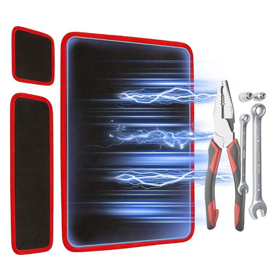 Flexible Magnetic Tool Mat & Tray Holder - Magnetic Tool Tray, Flexible Magnetic Mat, PVC & Non-Slip for Garage Workshop, Auto Repair Tools fathersdaygiftideas fathersdaygift