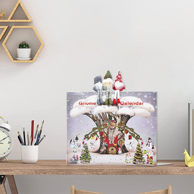 🎄 60% OFF NOW! 🎁 2025 Christmas Gnome Advent Calendar - 24 Surprise Doors with Festive Treats, Perfect Holiday Countdown for Kids & Families 🧙‍♂️✨
