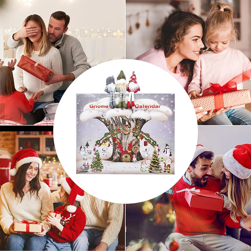 🎄 60% OFF NOW! 🎁 2025 Christmas Gnome Advent Calendar - 24 Surprise Doors with Festive Treats, Perfect Holiday Countdown for Kids & Families 🧙‍♂️✨