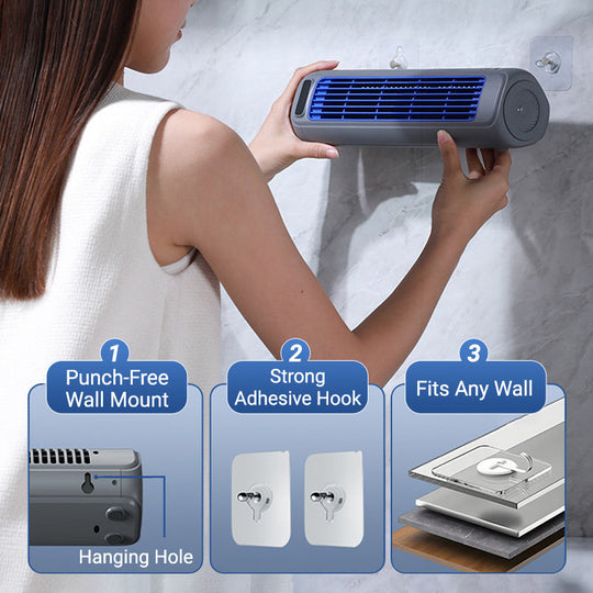 🌊2-in-1 Portable Turbo Tower Fan❄️