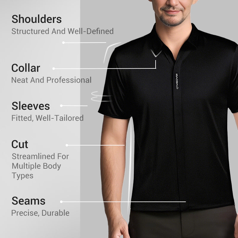 🔥Nieuwe aankomsten🔥Ice Silk Snel drogend Business Shirt