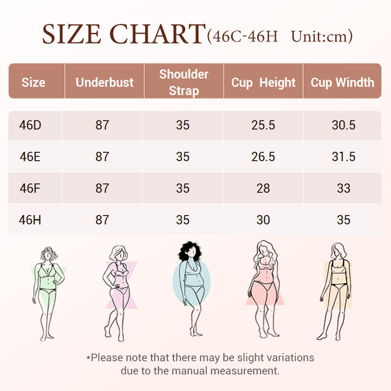 💜Enchante Blomsterblonder Plus Size Bøjle-BH Uforet Upolstret Minimizer Fulddækkende BH Dametøj Komfortabel Åndbar Mesh-Skål