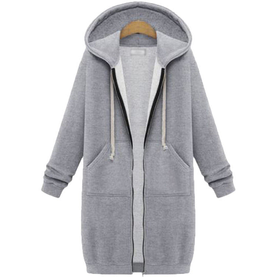 ⏰This week's Hot Sales - 50% Off🍂 Women's Casual Zip-Up Hoodie Jacket – Autumn Lightweight Everyday Coat ✨