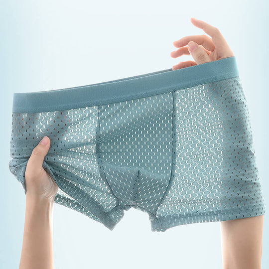 Boxer in rete Ice Silk Cool🔥Acquista 2 e ricevi 1 gratis (3 pezzi)