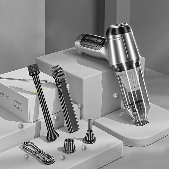 Krachtige draadloze auto -stofzuiger