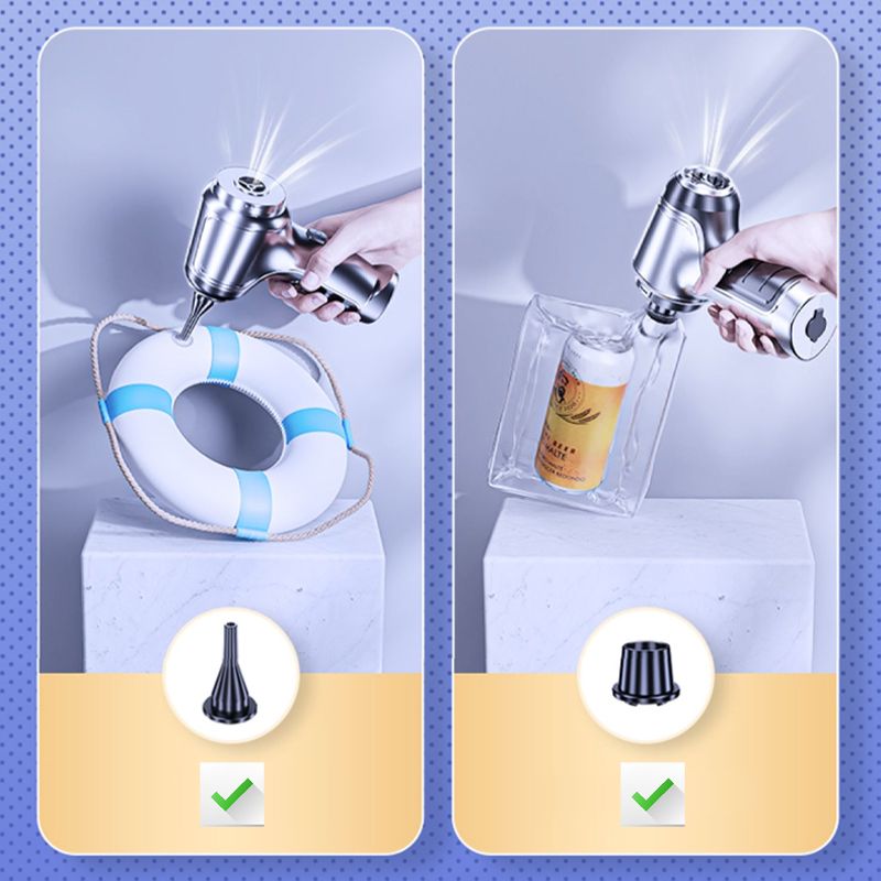 Krachtige draadloze auto -stofzuiger