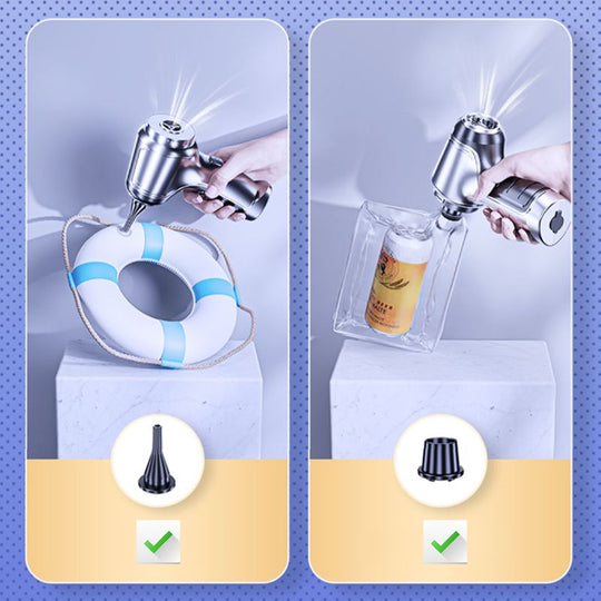 Krachtige draadloze auto -stofzuiger