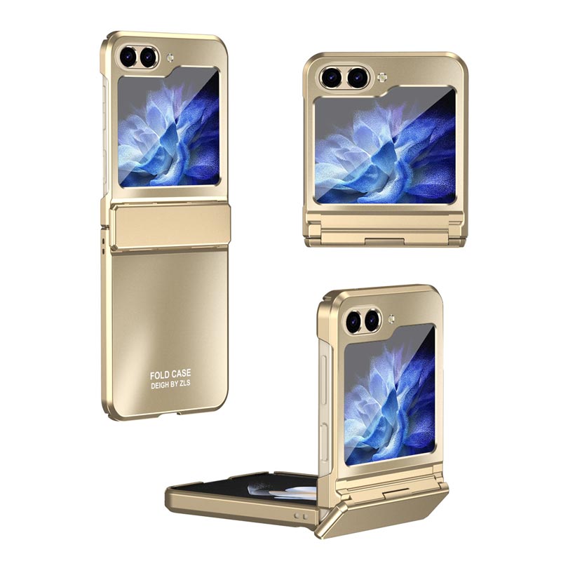 Enhanced Hinge Protection Electroplating Case for Samsung Galaxy Z Flip 6/5/4/3