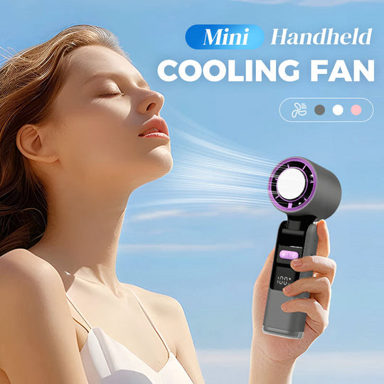 ✨Žhavý výprodej 2025 50% sleva⌛❄️Mini chladný ruční výkonný ventilátor