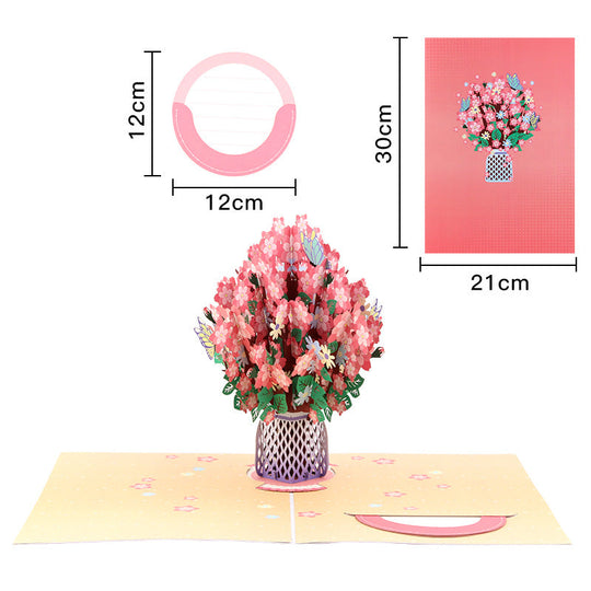 🏆PRODANO JE 35 000+! 🌼💌 3D cvjetna kartica s vječnim cvijetom – personalizirana ljubavna poruka &  Vječni cvat 🎁