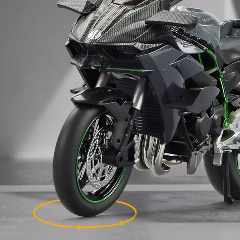 1:9 H2R/H2 Motorcycle Model Made Of Die-Cast Metal