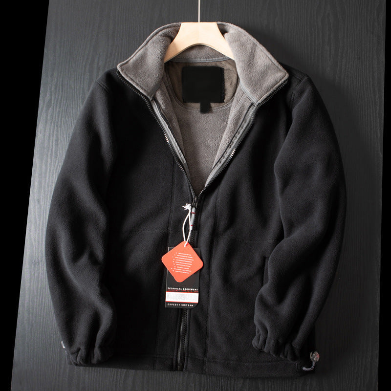 🔥ULTIMO GIORNO 50% DI SCONTO🍂 Giacca unisex con cappuccio a doppio strato🎁Adatto sia per uomini che per donne