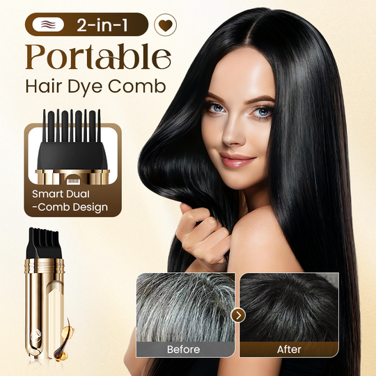 ✨Buy 1 Get 1 Free✨2-in-1 Convenient Hair Dye Comb For Gray Hair