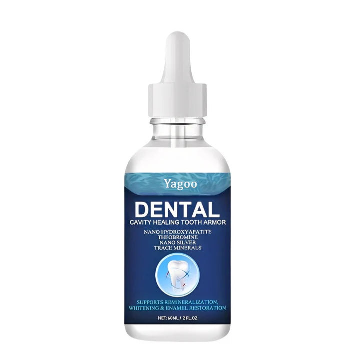 Yagoo Fluoride-Free Hydroxyapatite Tooth Armor Drops & Enamel Repair, Whitening & Fresh Breath