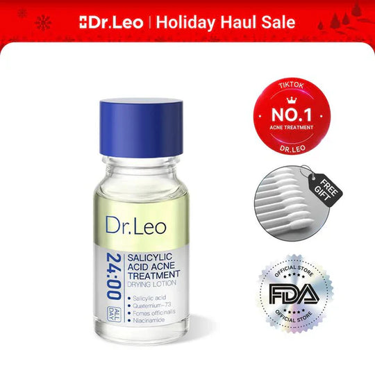 Dr.Leo 24H Acne & Pimple Treatment Drying Lotion | Inflammation Relief, Post-Blemish Care & High Pressure Pimple Relief