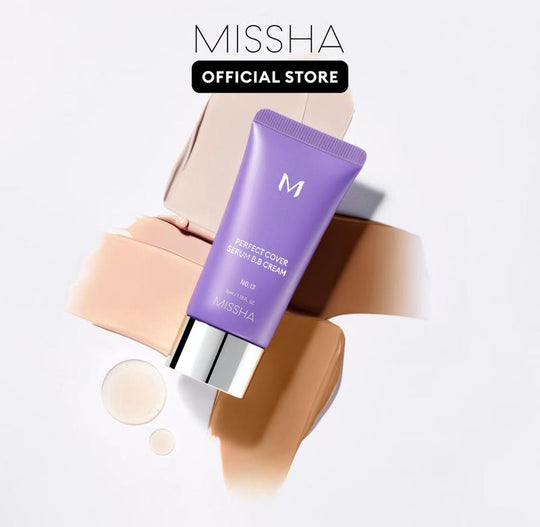 [MISSHA Official] M Perfect Cover Serum BB Cream - Bifida Ferment Lysate Serum-Infused BB Cream