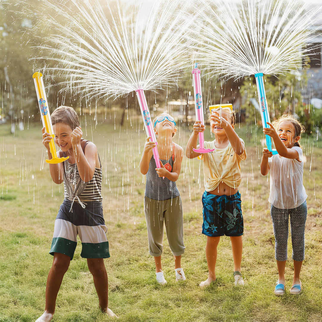 🌈 Pistola ad acqua arcobaleno luminosa | Divertimento estivo che scoppietta come per magia! ✨