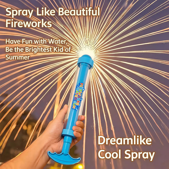 🌈 Pistola ad acqua arcobaleno luminosa | Divertimento estivo che scoppietta come per magia! ✨