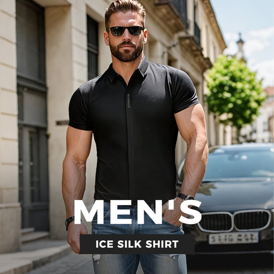 🔥Nieuwe aankomsten🔥Ice Silk Snel drogend Business Shirt