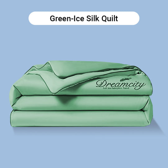 🎁Get Ready For Summer🛏️ Summer Simple Ice Silk Quilt❄️