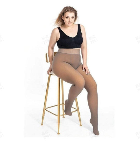 Women’s Thermal Sculpting Tights With Compression Waistband