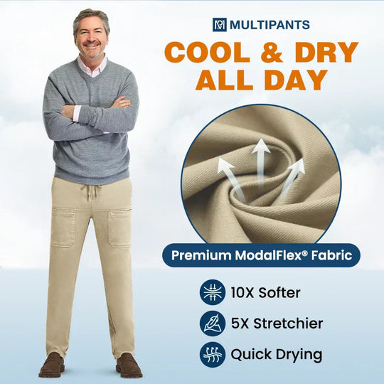 🎁Hot Sale 68% OFF🏆MultiPants – High Stretch Multi-pocket Durable Cargo Pants4