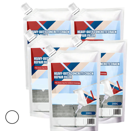 🛠️Limited Special Price 50% OFF! 🧱Extra-Strength New Formula Concrete Crack Repair Filler, Waterproof Heavy-Duty Crack Adhesive for Driveway, Patio & Wall Cracks