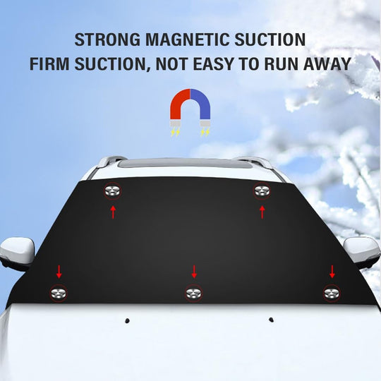 🚗 50% OFF! 🛡️2025 Upgraded Car Windshield Magnetic Snow Cover❄️
