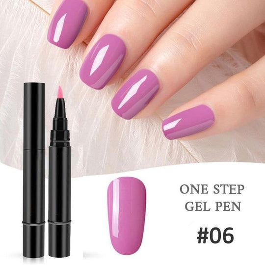 📢📢Limited Time Buy 1 Get 1 Free‼️💅One Step Nail Gel Pen 🎁Free Gift -Mini Portable UV Nail Lamp✨