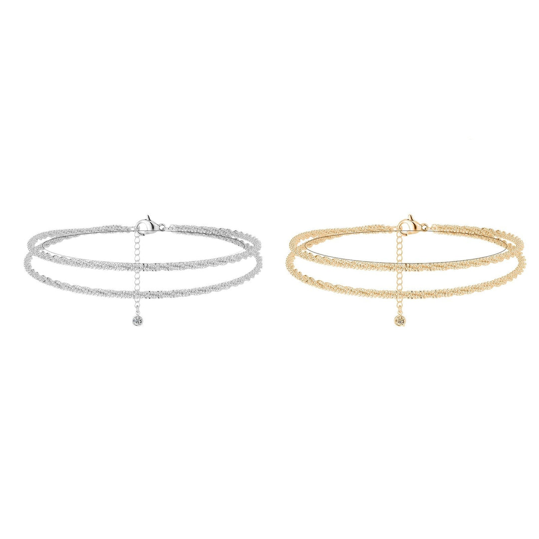 💜ULTIMO GIORNO - COMPRA 1 E RICEVI 1 GRATIS💜Delicato cavigliera impermeabile a strati