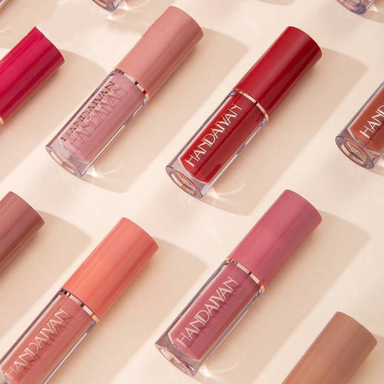 🛒 BUY 2 GET 1 FREE! 🎀 12-Color Book Lip Gloss Set – Shimmery Shades, Moisturizing Formula & Mini Portable Design 💄✨