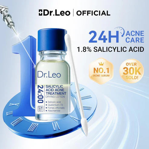 Dr.Leo 24H Acne & Pimple Treatment Drying Lotion | Inflammation Relief, Post-Blemish Care & High Pressure Pimple Relief