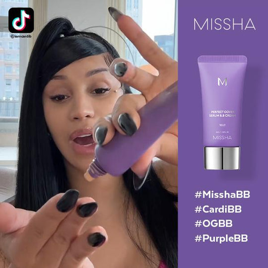 [MISSHA Official] M Perfect Cover Serum BB Cream - Bifida Ferment Lysate Serum-Infused BB Cream